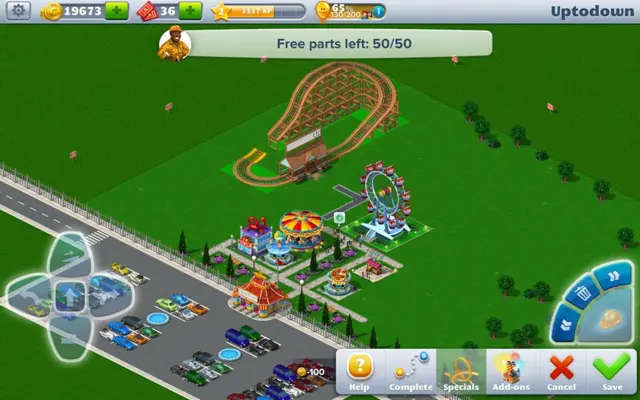 RollerCoaster Tycoon 4 Mobile android App screenshot 0