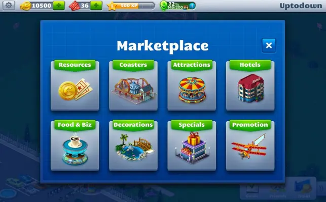 RollerCoaster Tycoon 4 Mobile android App screenshot 2